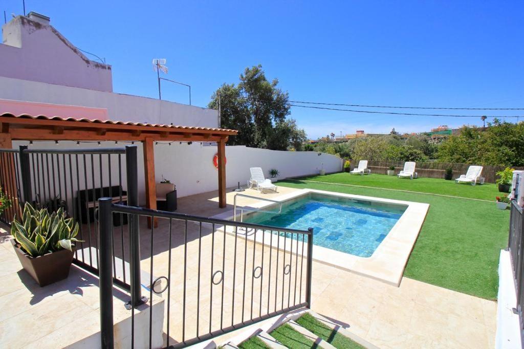 Villa Alto Arena Piscina Privada Climatizada Інхеніо Екстер'єр фото