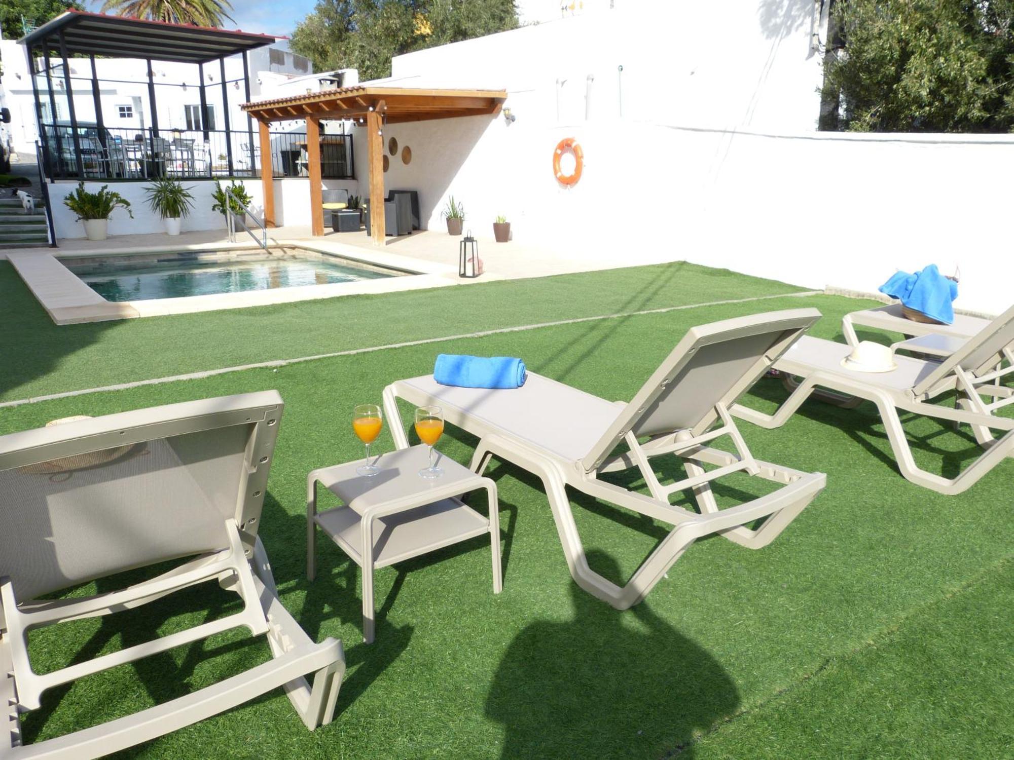 Villa Alto Arena Piscina Privada Climatizada Інхеніо Екстер'єр фото